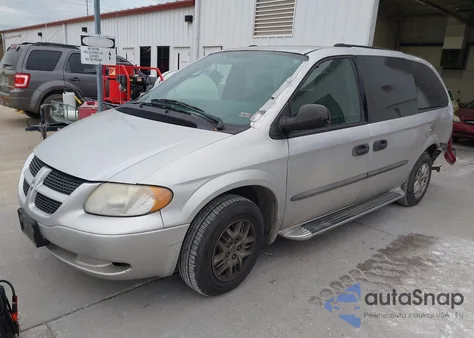 2004 Dodge Grand Caravan Se from USA, damaged, VIN 1D4GP24R44B591994